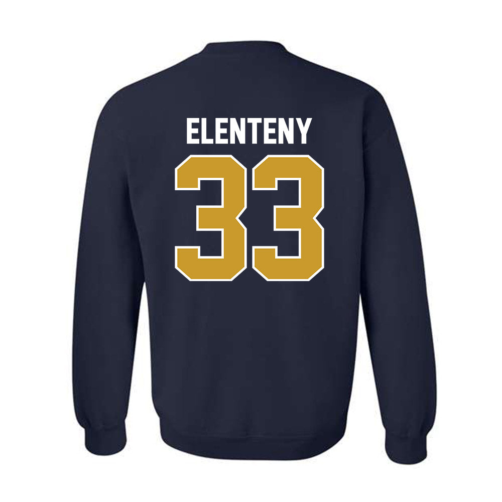Notre Dame - NCAA Baseball : Connor Elenteny - Sports Shersey Crewneck Sweatshirt-1