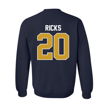 Notre Dame - NCAA Baseball : Caleb Ricks - Sports Shersey Crewneck Sweatshirt-1