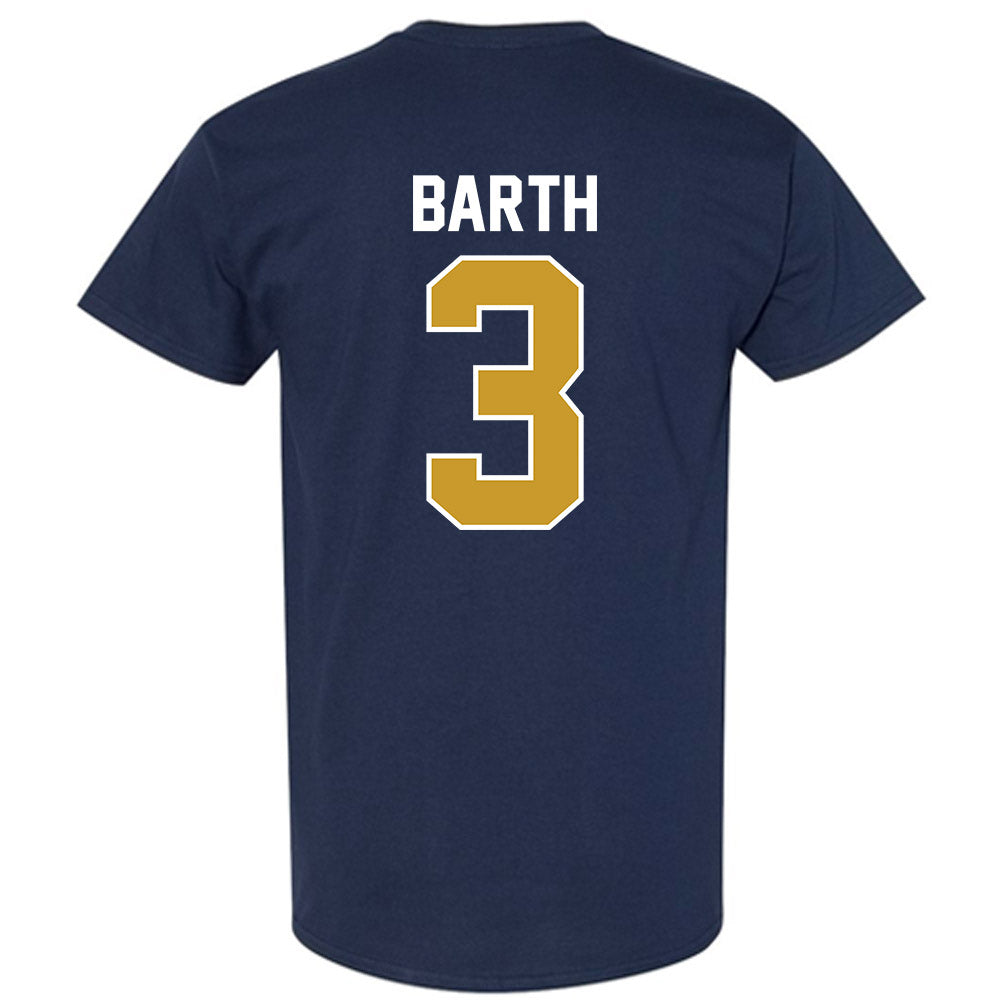 Notre Dame - NCAA Baseball : Mason Barth - Sports Shersey T-Shirt-1