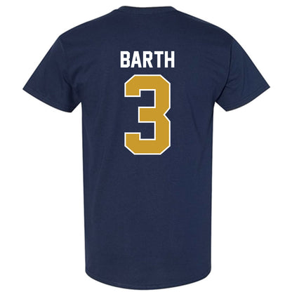 Notre Dame - NCAA Baseball : Mason Barth - Sports Shersey T-Shirt-1
