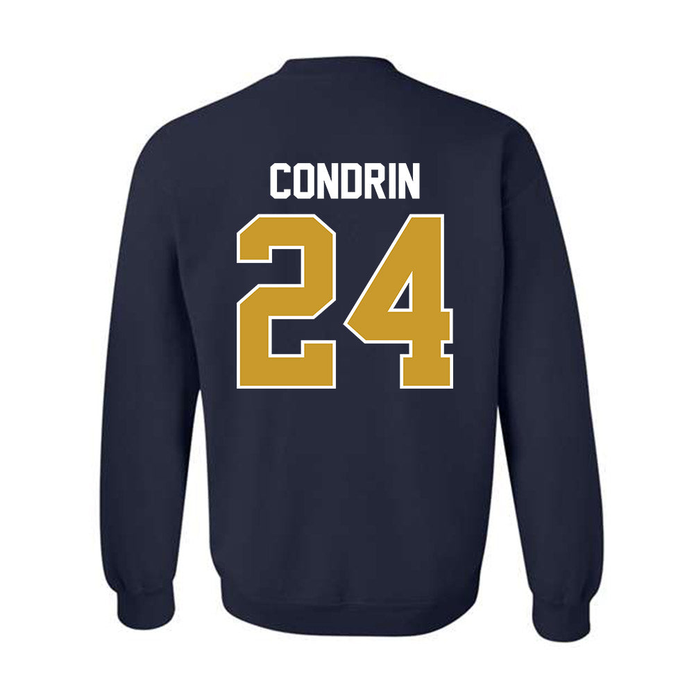 Notre Dame - NCAA Baseball : Luke Condrin - Sports Shersey Crewneck Sweatshirt-1