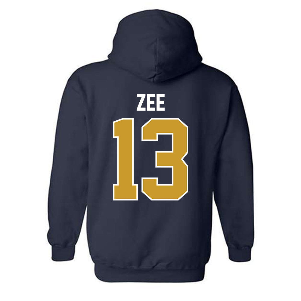 Notre Dame - NCAA Baseball : Jamie Zee - Sports Shersey Hooded Sweatshirt-1