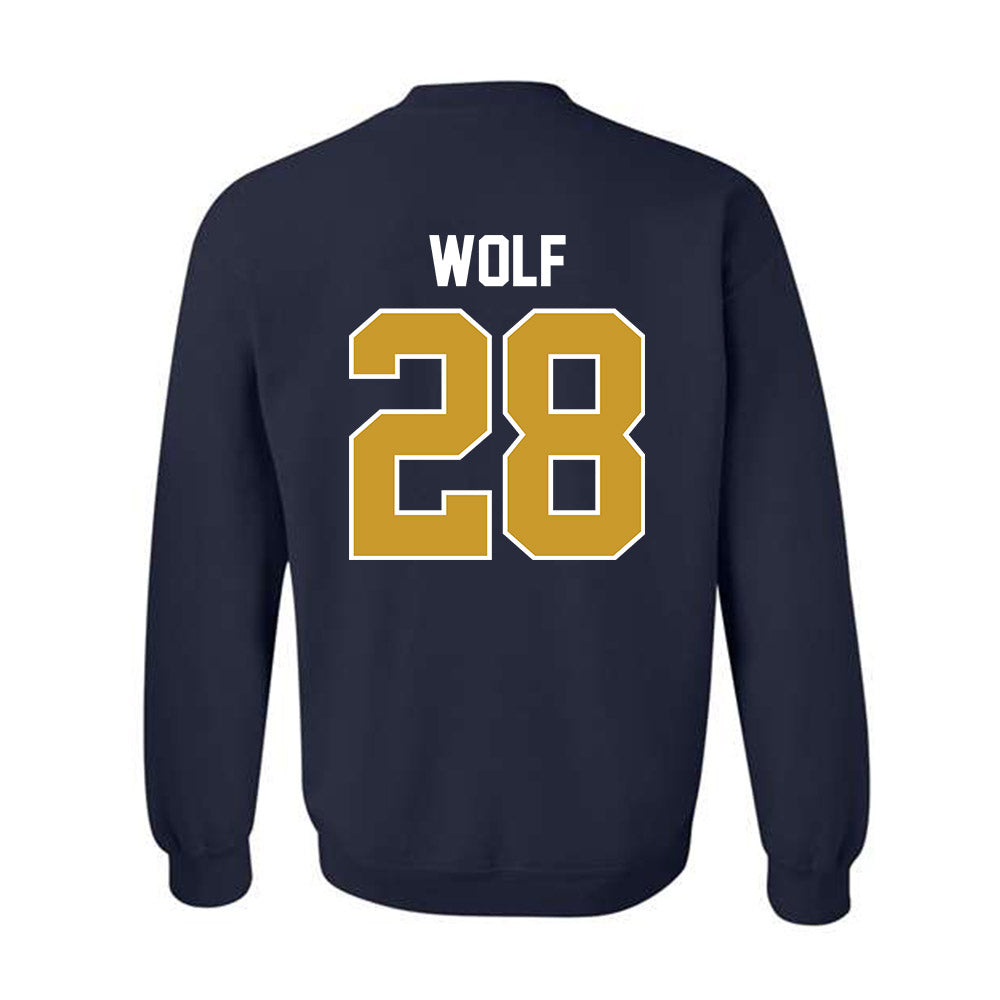 Notre Dame - NCAA Baseball : Rhys Wolf - Sports Shersey Crewneck Sweatshirt-1