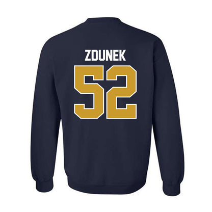 Notre Dame - NCAA Baseball : Eric Zdunek - Sports Shersey Crewneck Sweatshirt-1