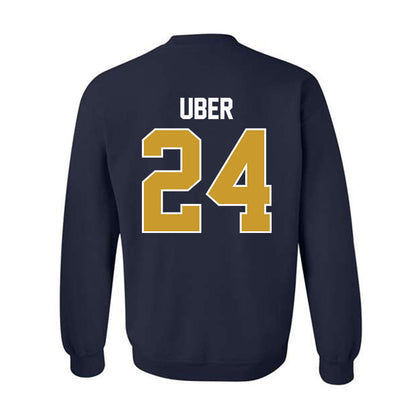 Notre Dame - NCAA Baseball : Ty Uber - Sports Shersey Crewneck Sweatshirt-1