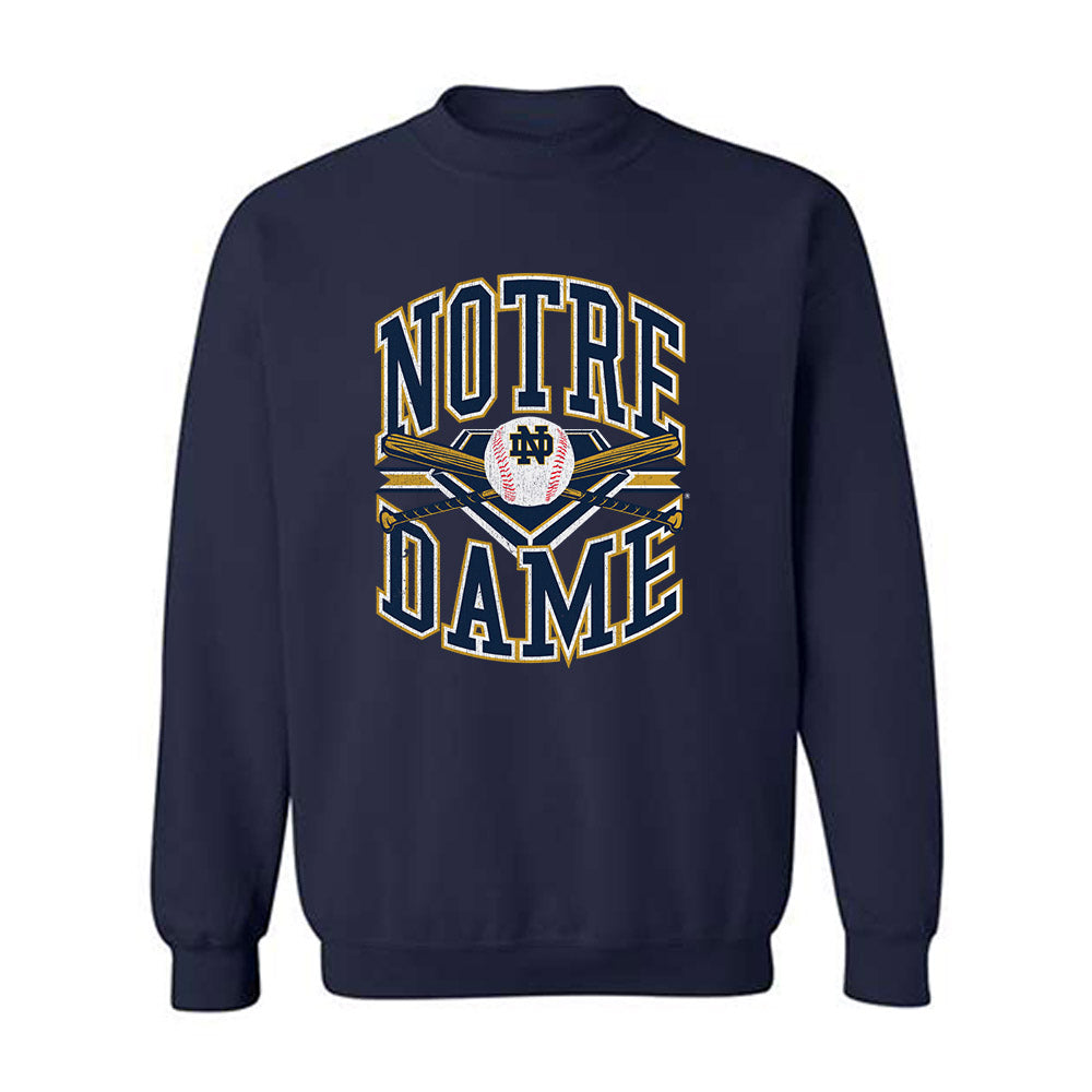Notre Dame - NCAA Baseball : Shane Miranda - Sports Shersey Crewneck Sweatshirt-0