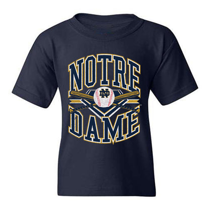 Notre Dame - NCAA Baseball : Dylan Singleton - Sports Shersey Youth T-Shirt-0