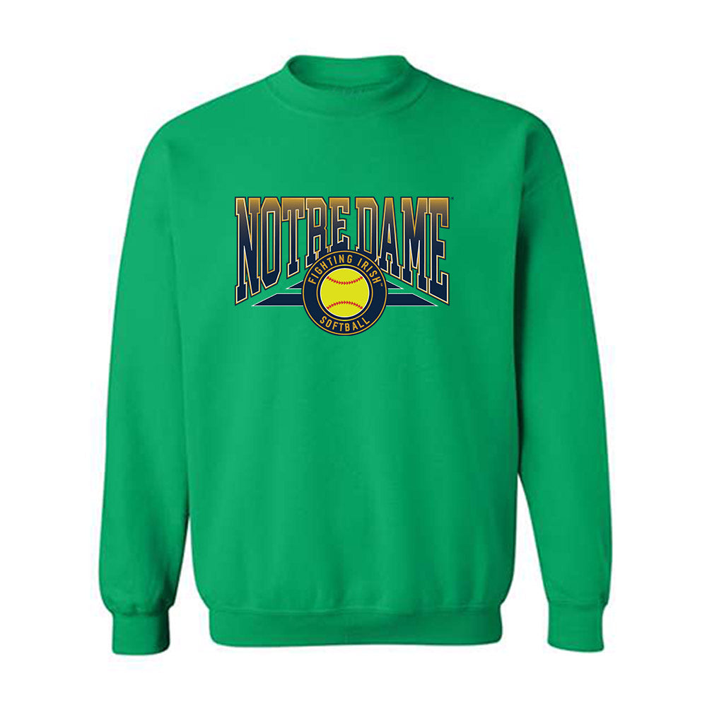 Notre Dame - NCAA Softball : Jillian Torres - Sports Shersey Crewneck Sweatshirt-0