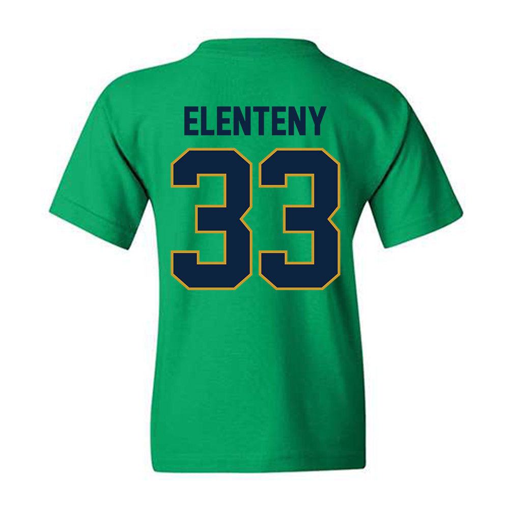 Notre Dame - NCAA Baseball : Connor Elenteny - Sports Shersey Youth T-Shirt-1