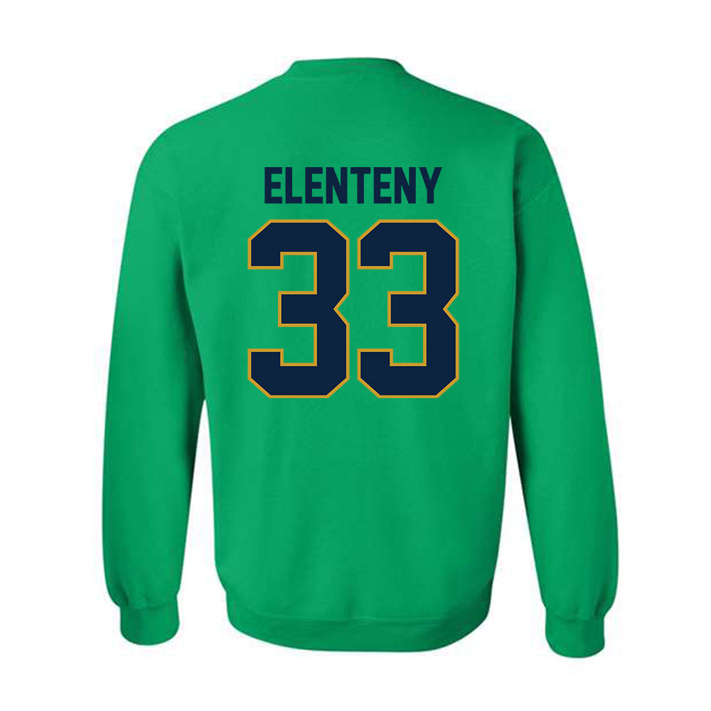 Notre Dame - NCAA Baseball : Connor Elenteny - Sports Shersey Crewneck Sweatshirt-1
