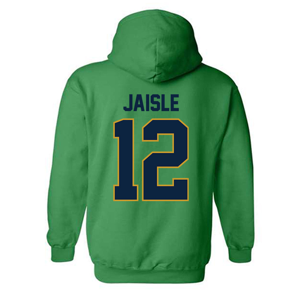 Notre Dame - NCAA Baseball : Will Jaisle - Sports Shersey Hooded Sweatshirt-1