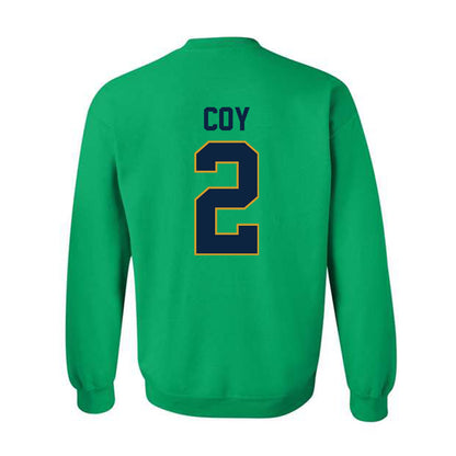 Notre Dame - NCAA Baseball : Noah Coy - Sports Shersey Crewneck Sweatshirt