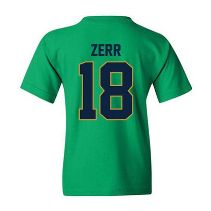 Notre Dame - NCAA Baseball : Aiden Zerr - Sports Shersey Youth T-Shirt-1
