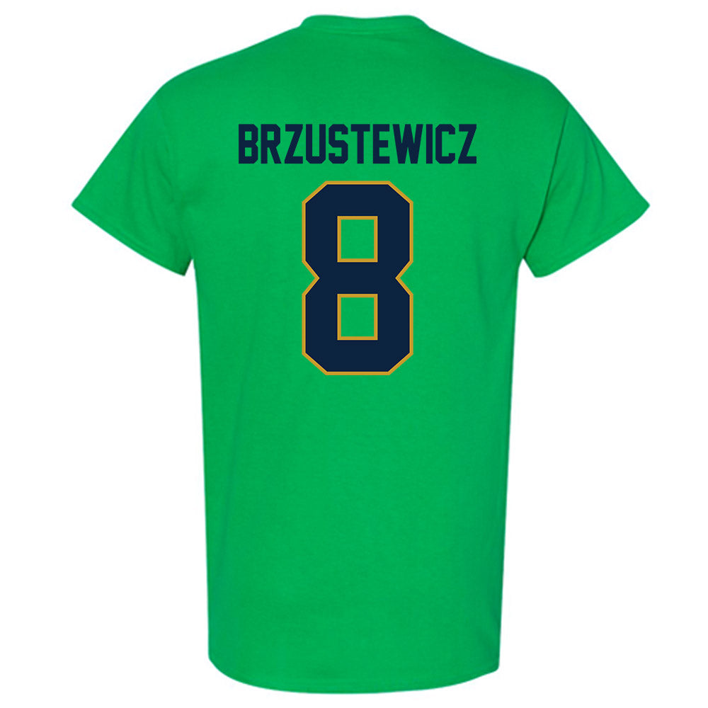 Notre Dame - NCAA Baseball : Hudson Brzustewicz - Sports Shersey T-Shirt-1