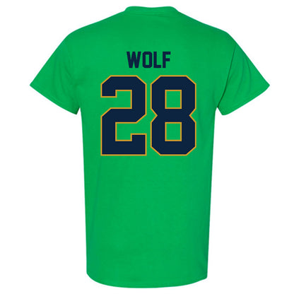 Notre Dame - NCAA Baseball : Rhys Wolf - Sports Shersey T-Shirt-1