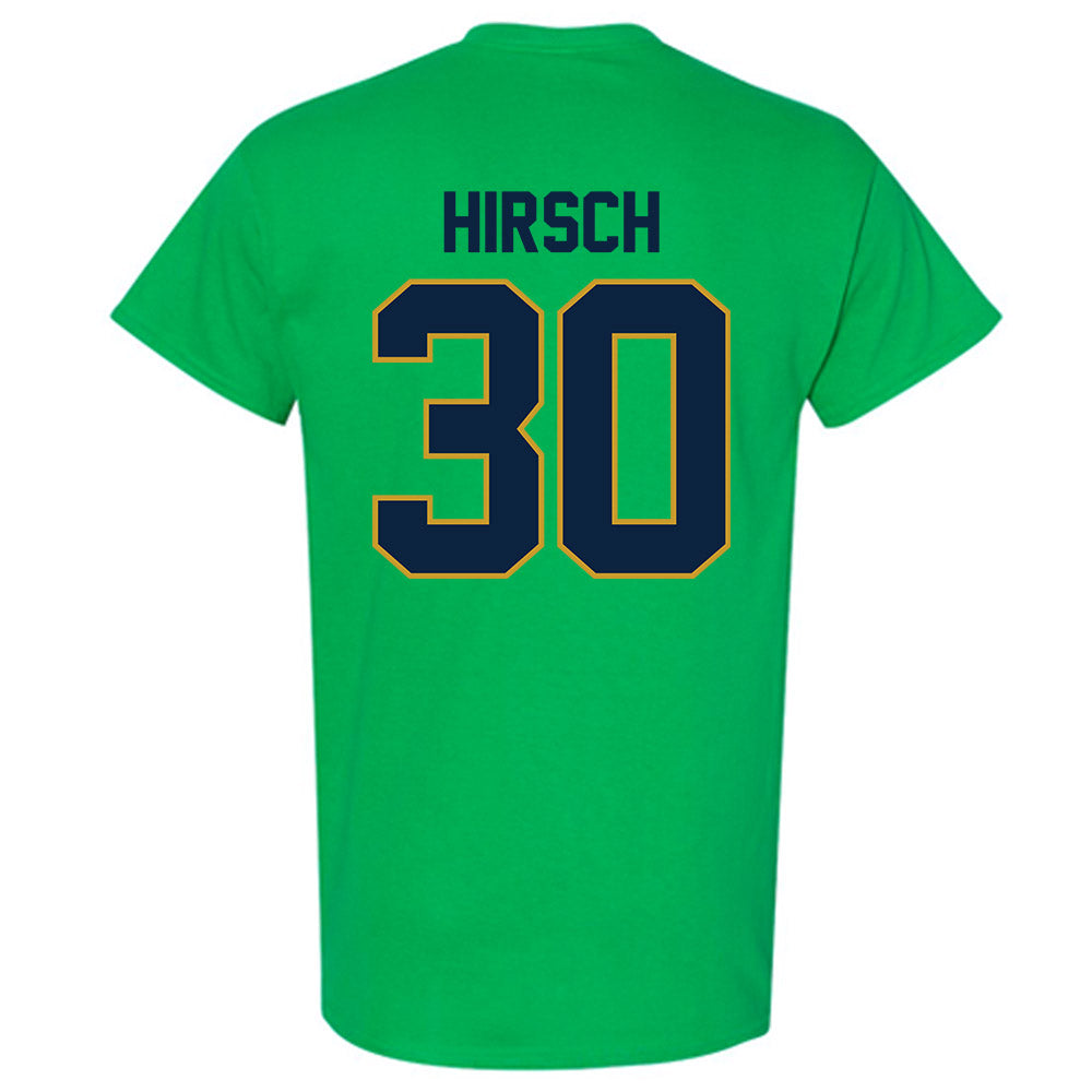 Notre Dame - NCAA Baseball : Xavier Hirsch - Sports Shersey T-Shirt-1
