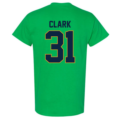 Notre Dame - NCAA Baseball : Evan Clark - Sports Shersey T-Shirt-1