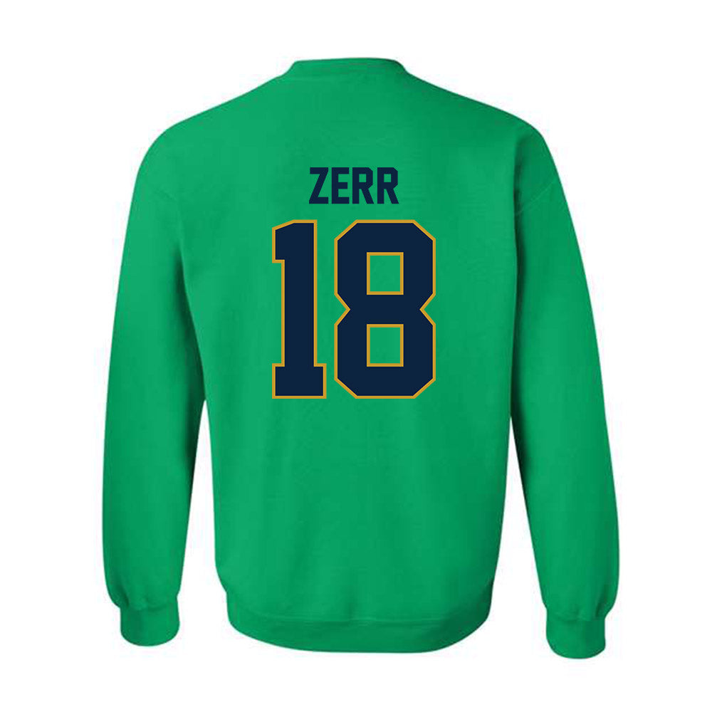 Notre Dame - NCAA Baseball : Aiden Zerr - Sports Shersey Crewneck Sweatshirt-1