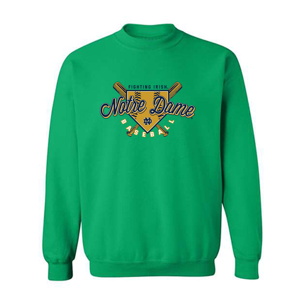 Notre Dame - NCAA Baseball : Gian Gamelli - Sports Shersey Crewneck Sweatshirt-0
