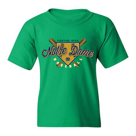 Notre Dame - NCAA Baseball : Caden Crowell - Sports Shersey Youth T-Shirt-0