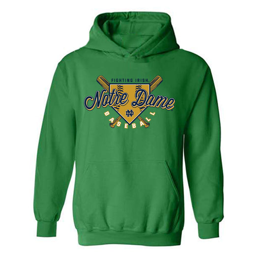 Notre Dame - NCAA Baseball : Mark Quatrani - Sports Shersey Hooded Sweatshirt-0