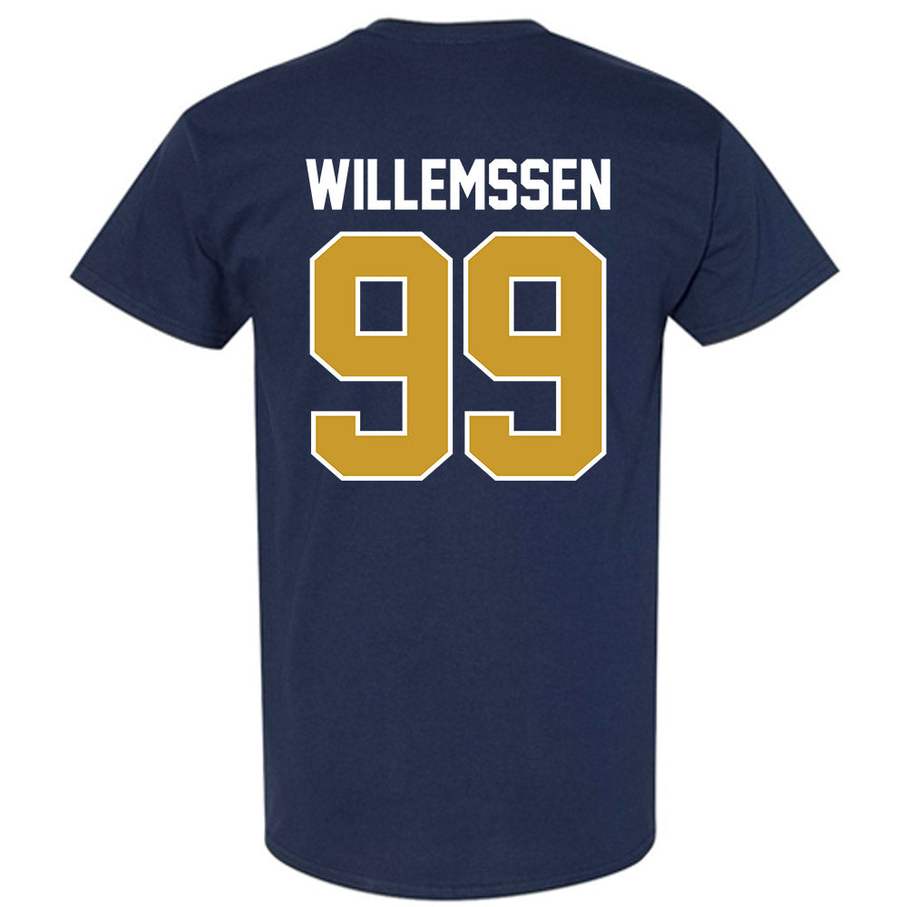 Notre Dame - NCAA Softball : Christina Willemssen - Sports Shersey T-Shirt-1