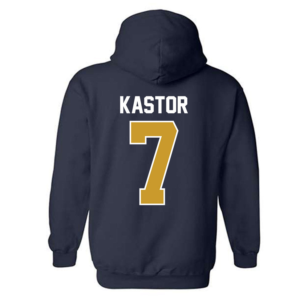Notre Dame - NCAA Softball : Micaela Kastor - Sports Shersey Hooded Sweatshirt-1