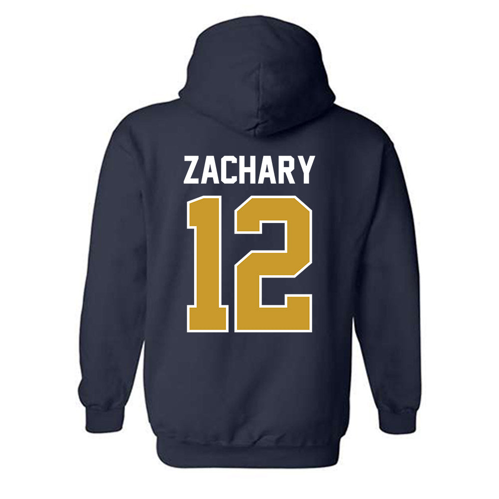 Notre Dame - NCAA Softball : Ava Zachary - Sports Shersey Hooded Sweatshirt-1