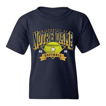 Notre Dame - NCAA Softball : Christina Willemssen - Sports Shersey Youth T-Shirt-0