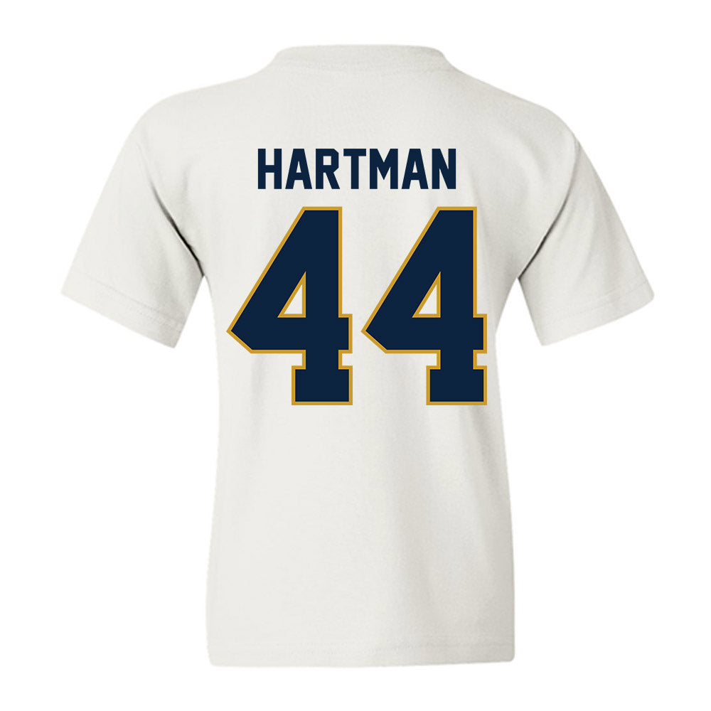 Notre Dame - NCAA Baseball : Trent Hartman - Sports Shersey Youth T-Shirt-1