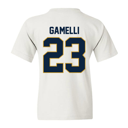 Notre Dame - NCAA Baseball : Gian Gamelli - Sports Shersey Youth T-Shirt-1