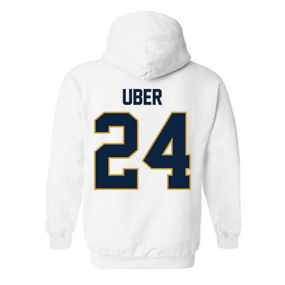 Notre Dame - NCAA Baseball : Ty Uber - Sports Shersey Hooded Sweatshirt-1
