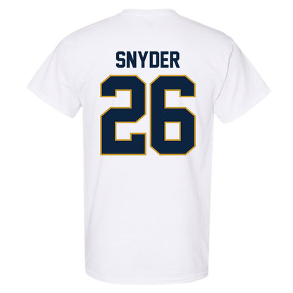 Notre Dame - NCAA Baseball : Garrett Snyder - Sports Shersey T-Shirt-1