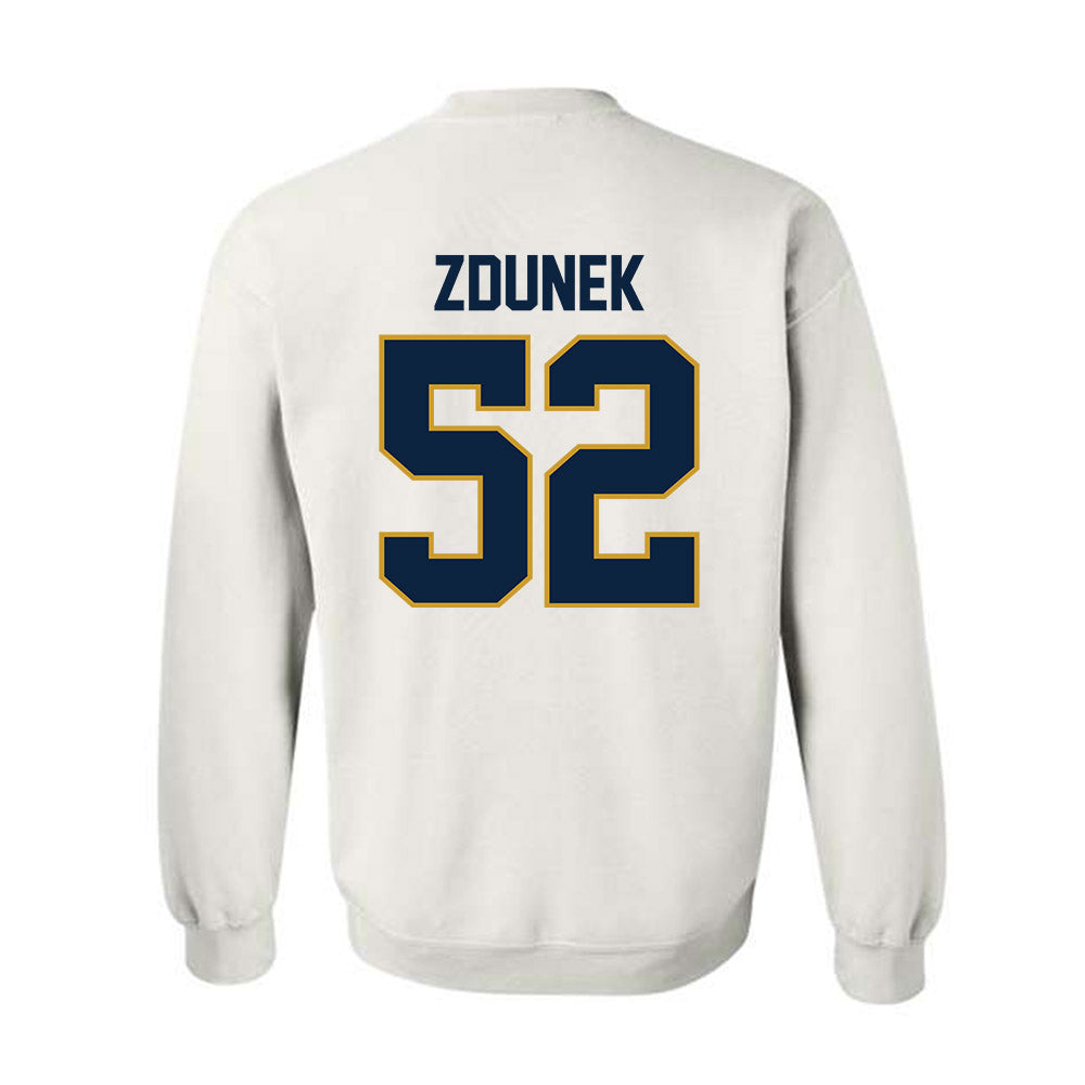 Notre Dame - NCAA Baseball : Eric Zdunek - Sports Shersey Crewneck Sweatshirt-1