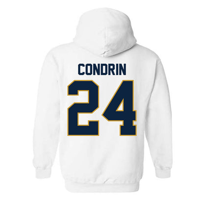 Notre Dame - NCAA Baseball : Luke Condrin - Sports Shersey Hooded Sweatshirt-1