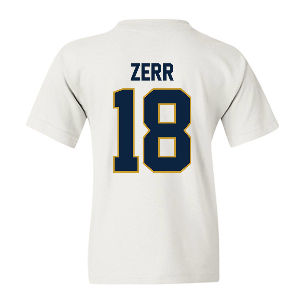 Notre Dame - NCAA Baseball : Aiden Zerr - Sports Shersey Youth T-Shirt-1