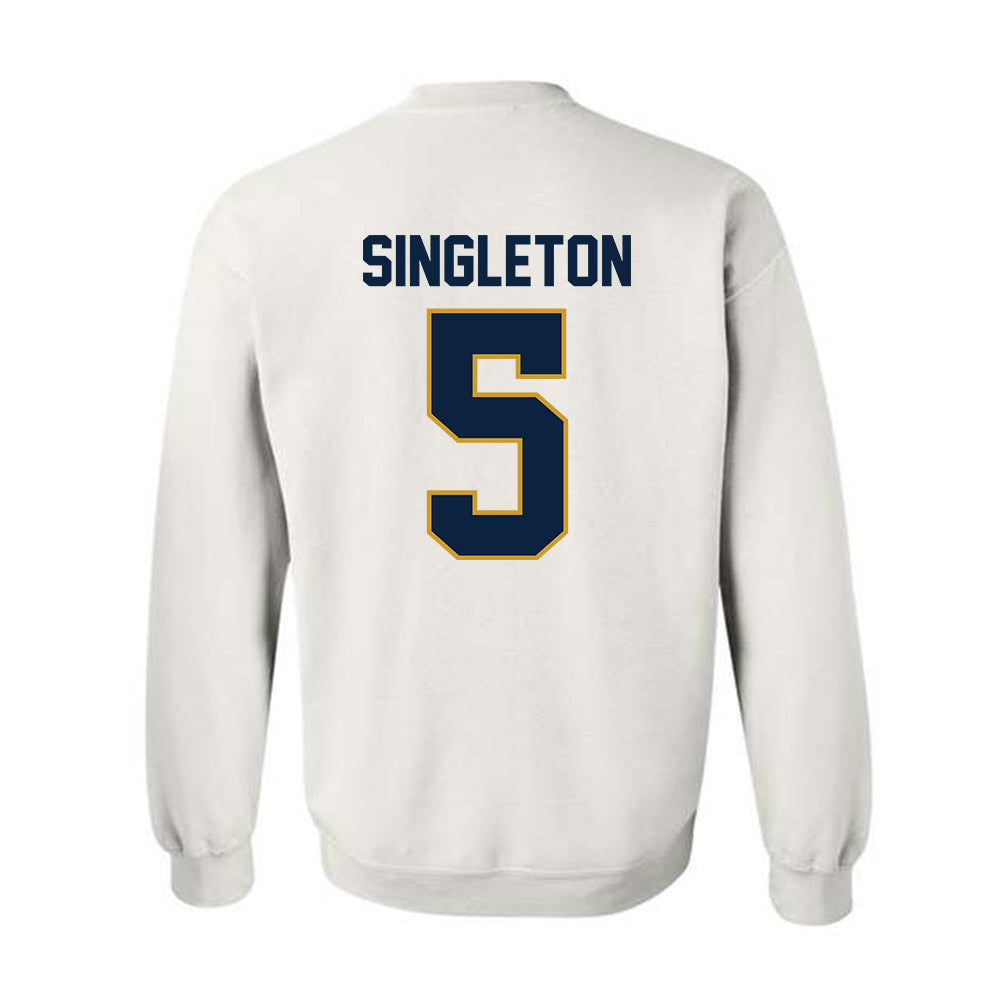 Notre Dame - NCAA Baseball : Dylan Singleton - Sports Shersey Crewneck Sweatshirt-1