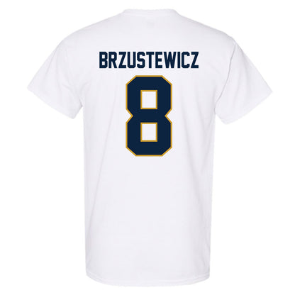 Notre Dame - NCAA Baseball : Hudson Brzustewicz - Sports Shersey T-Shirt-1