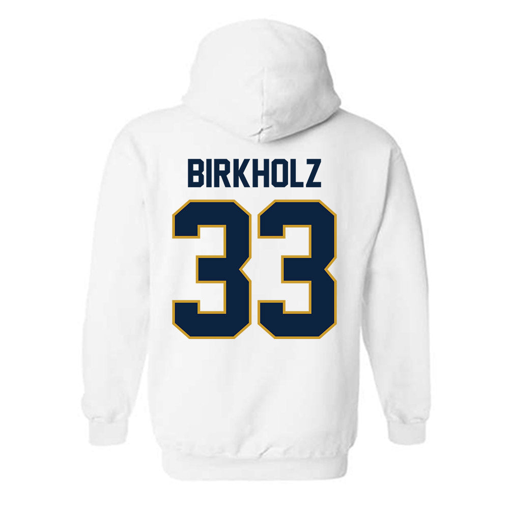 Notre Dame - NCAA Baseball : Radek Birkholz - Sports Shersey Hooded Sweatshirt
