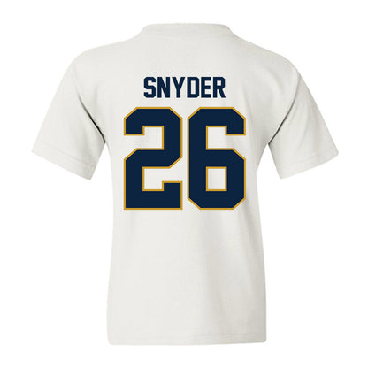 Notre Dame - NCAA Baseball : Garrett Snyder - Sports Shersey Youth T-Shirt-1
