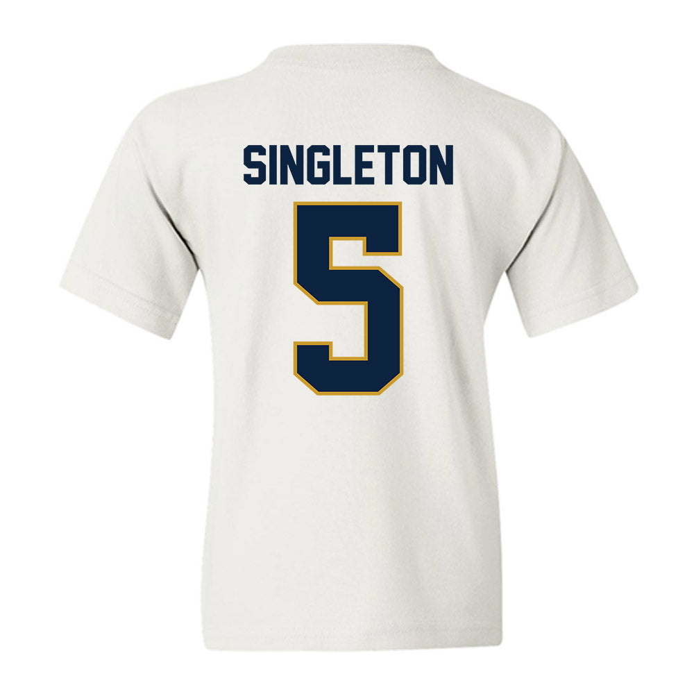 Notre Dame - NCAA Baseball : Dylan Singleton - Sports Shersey Youth T-Shirt-1