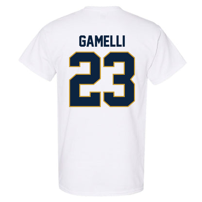 Notre Dame - NCAA Baseball : Gian Gamelli - Sports Shersey T-Shirt-1