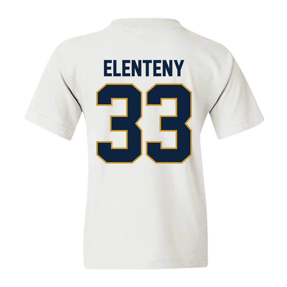 Notre Dame - NCAA Baseball : Connor Elenteny - Sports Shersey Youth T-Shirt-1