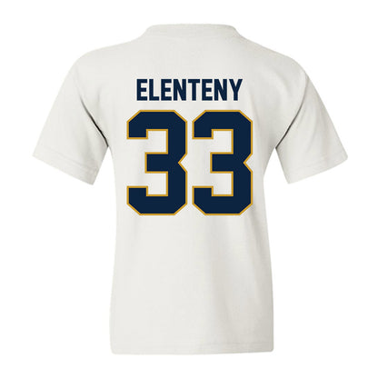 Notre Dame - NCAA Baseball : Connor Elenteny - Sports Shersey Youth T-Shirt-1