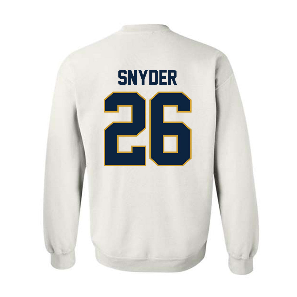 Notre Dame - NCAA Baseball : Garrett Snyder - Sports Shersey Crewneck Sweatshirt-1