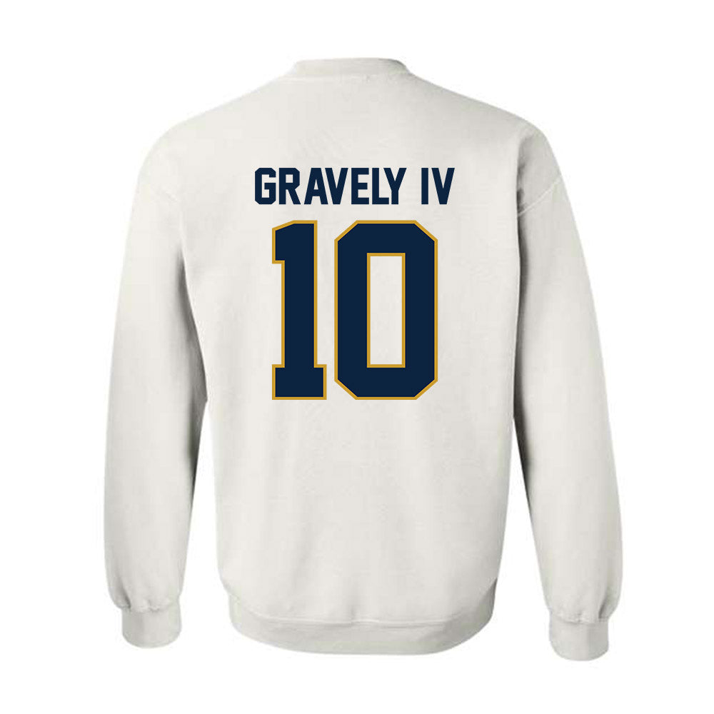 Notre Dame - NCAA Baseball : Warren Gravely IV - Sports Shersey Crewneck Sweatshirt-1