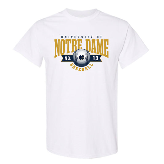Notre Dame - NCAA Baseball : Jamie Zee - Sports Shersey T-Shirt-0