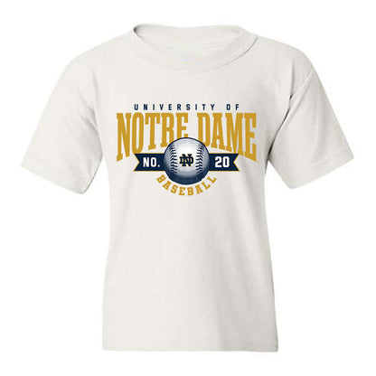Notre Dame - NCAA Baseball : Caleb Ricks - Sports Shersey Youth T-Shirt-0
