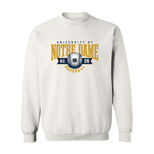 Notre Dame - NCAA Baseball : Garrett Snyder - Sports Shersey Crewneck Sweatshirt-0