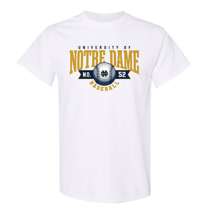 Notre Dame - NCAA Baseball : Eric Zdunek - Sports Shersey T-Shirt-0